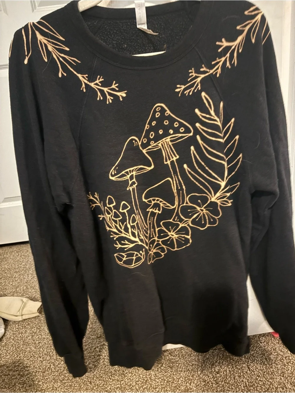 Bella Canvas Black Fleece Sweatshirt